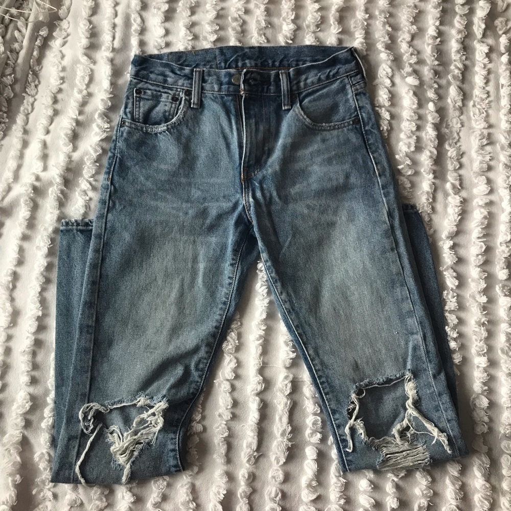 Levi’s 505 high waist jeans